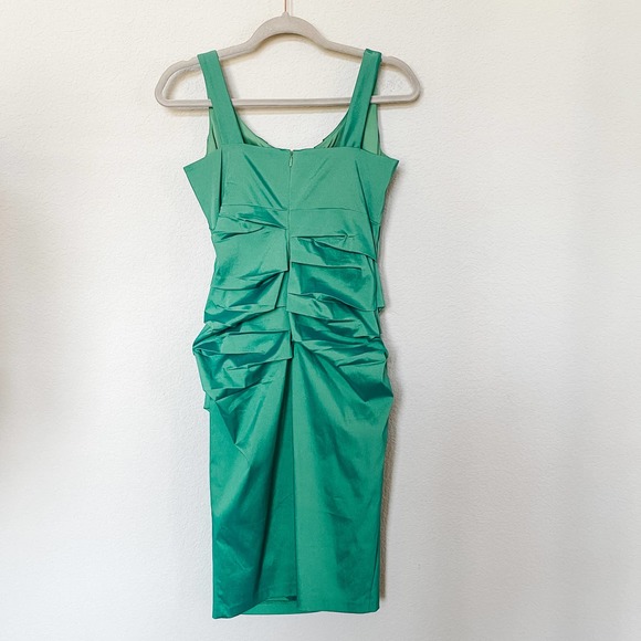Sangria Sleeveless Midi Dress Green Size 6 - Picture 10 of 13